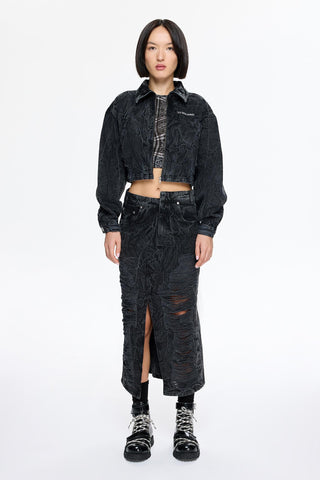 DENIM SKIRT 001