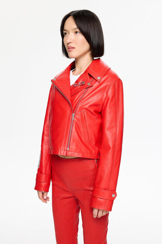 LEATHER JACKET 002
