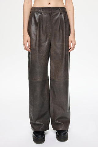 LEATHER PANT 001