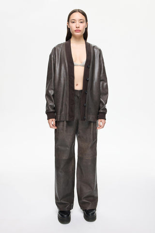 LEATHER PANT 001