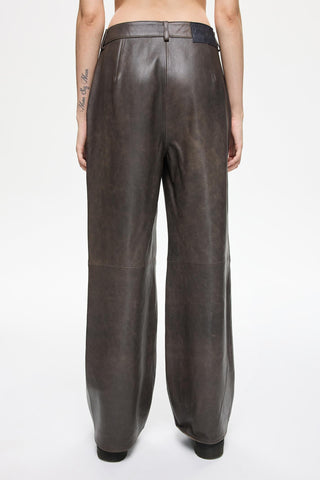LEATHER PANT 001