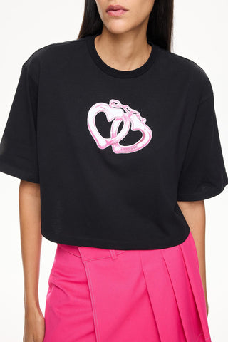 CROP OVERSIZED TEE 004