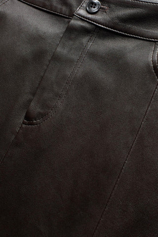 LEATHER SKIRT 402