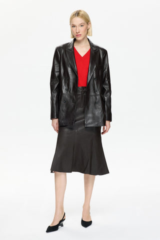 LEATHER SKIRT 402