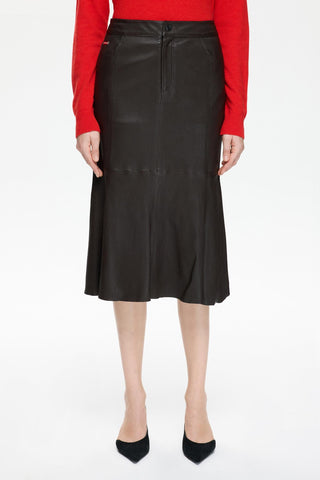 LEATHER SKIRT 402