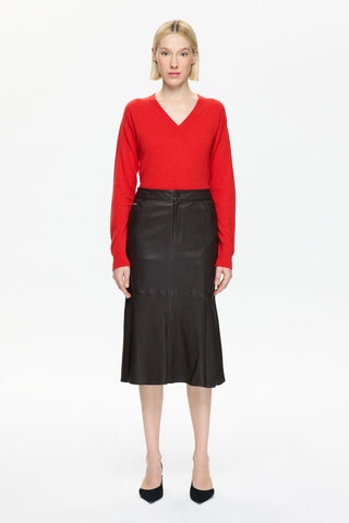 LEATHER SKIRT 402