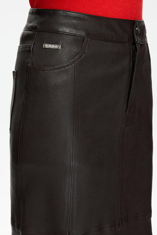 LEATHER SKIRT 402