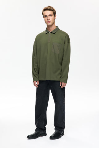 LONG SLEEVE POLO 406