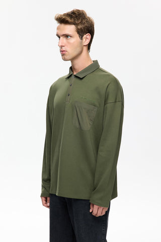 LONG SLEEVE POLO 406