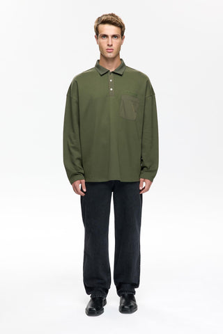 LONG SLEEVE POLO 406