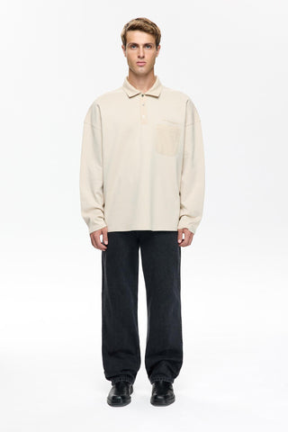 LONG SLEEVE POLO 407
