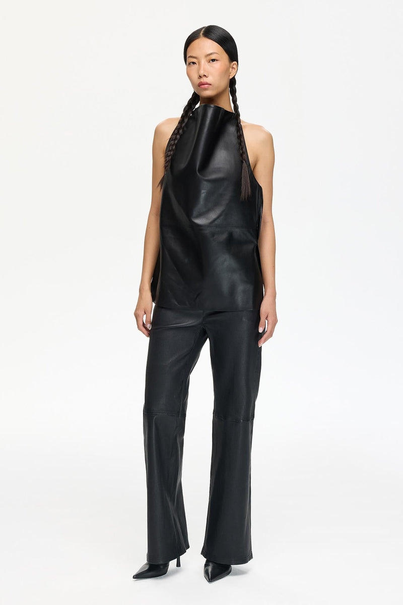 LEATHER BLOUSE 001