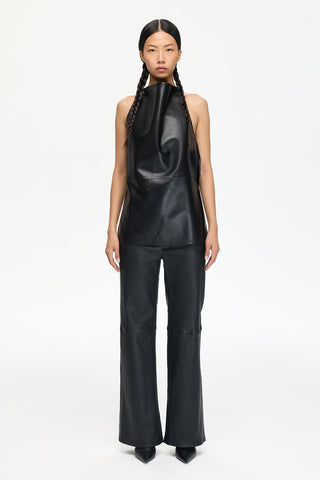 LEATHER BLOUSE 001