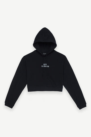 CROP HOODIE 007