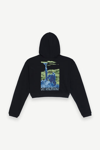 CROP HOODIE 007