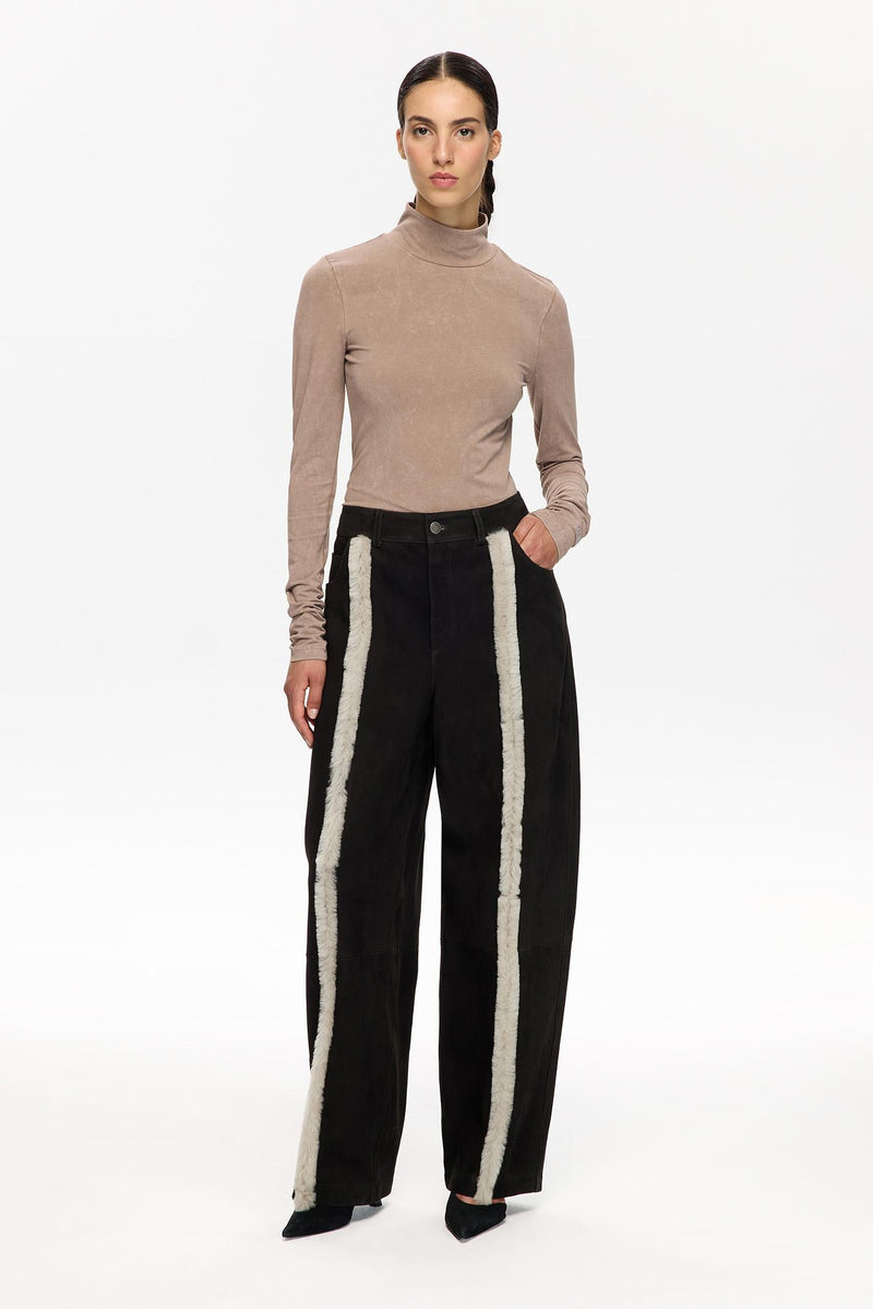 LEATHER PANT 001
