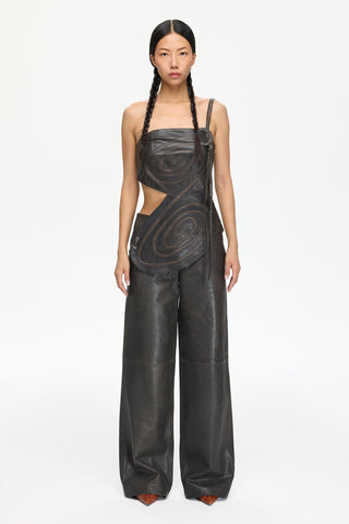 LEATHER PANT 003