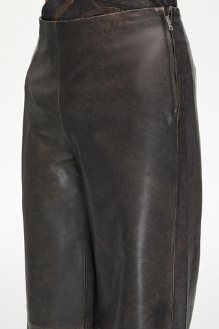 LEATHER PANT 003