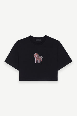 CROP OVERSIZED TEE 004