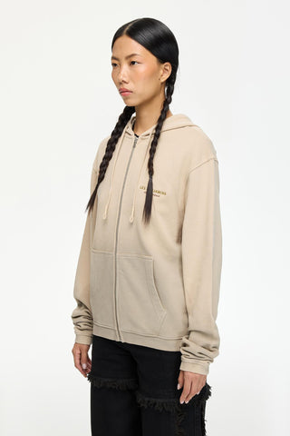 REGULAR ZIP HOODIE 001