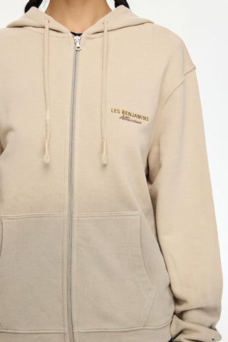 REGULAR ZIP HOODIE 001