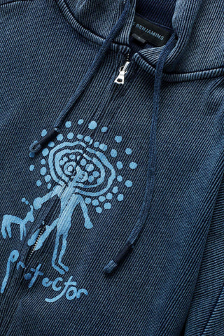 RELAXED ZIP HOODIE 003