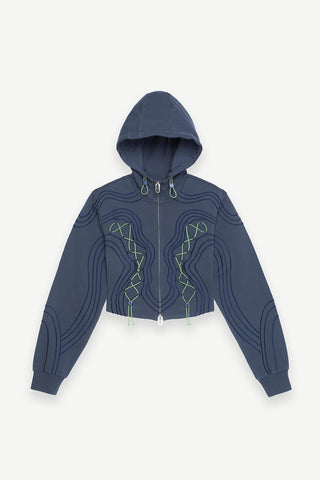RELAXED ZIP HOODIE 004