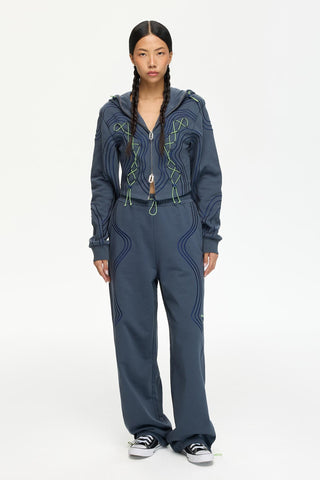 RELAXED ZIP HOODIE 004