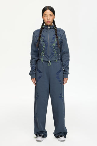 RELAXED ZIP HOODIE 004