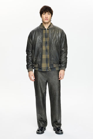 LEATHER PANT 001