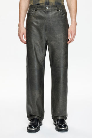 LEATHER PANT 001