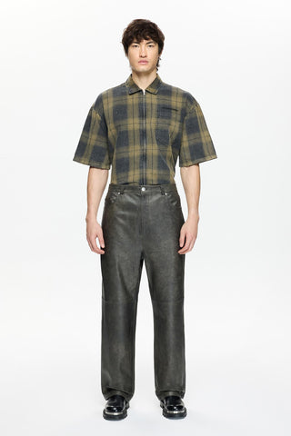 LEATHER PANT 001