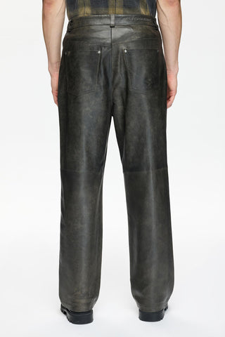 LEATHER PANT 001