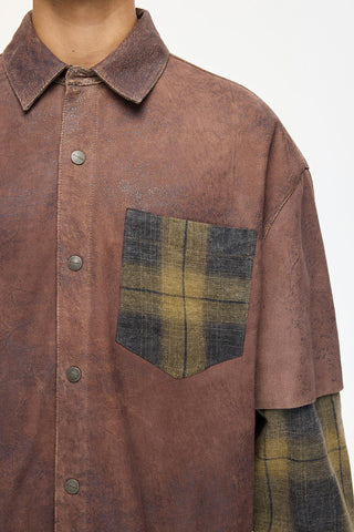 LEATHER SHIRT 102