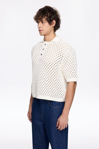 KNIT POLO 403