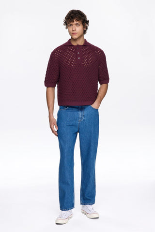 KNIT POLO 404