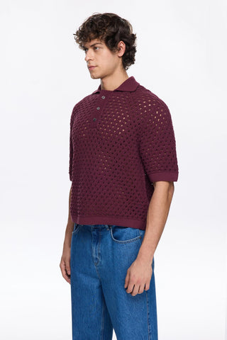 KNIT POLO 404