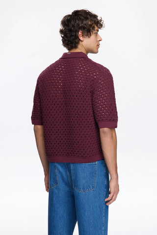 KNIT POLO 404