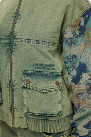 DENIM OVERSIZED BOMBER 004