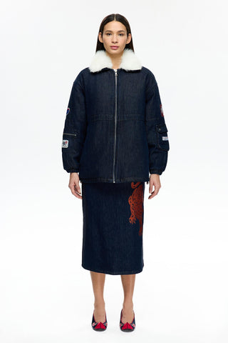 DENIM COAT 101