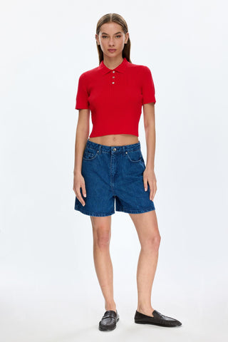 KNIT POLO 403