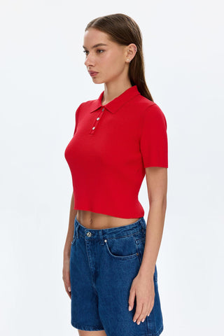KNIT POLO 403