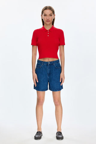 KNIT POLO 403