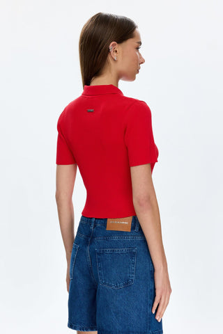 KNIT POLO 403