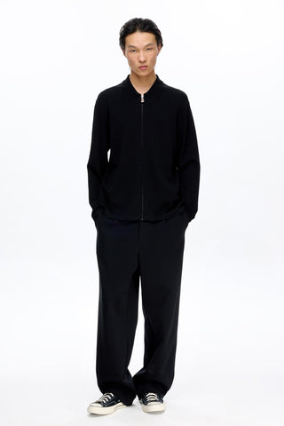 KNIT ZIPPED JACKET 401