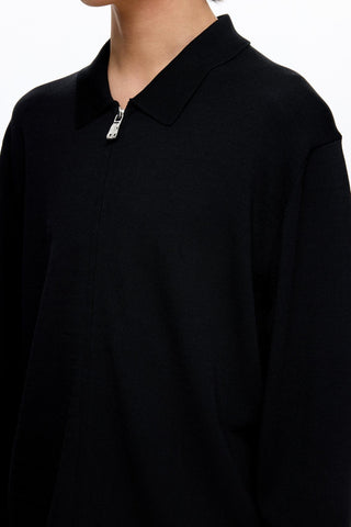 KNIT ZIPPED JACKET 401