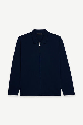 KNIT ZIPPED JACKET 402