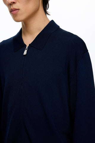KNIT ZIPPED JACKET 402