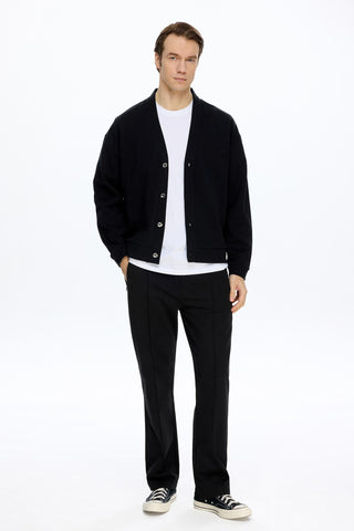 BUTTON DOWN SWEATSHIRT 408