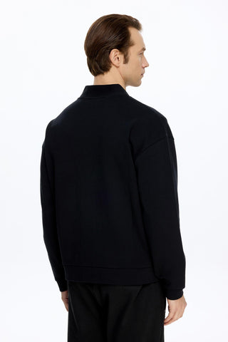BUTTON DOWN SWEATSHIRT 408